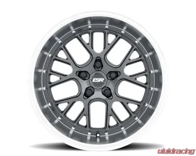 ESR Wheels CS11 Wheel 18x8.5 5x120 30mm Gloss Graphite | Machined Lip - 88552030 CS11GR-ML