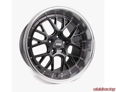ESR Wheels CS11 Wheel 18x10.5 5x120.6 22mm Gloss Graphite | Machined Lip - 80552022 CS11GR-ML 5x1206