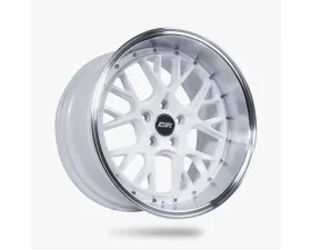 ESR Wheels CS11 Wheel 18x10.5 5x108 22mm Gloss White | Machined Lip