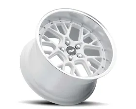 ESR Wheels CS11 Wheel 18x8.5 5x112 35mm Gloss White | Machined Lip