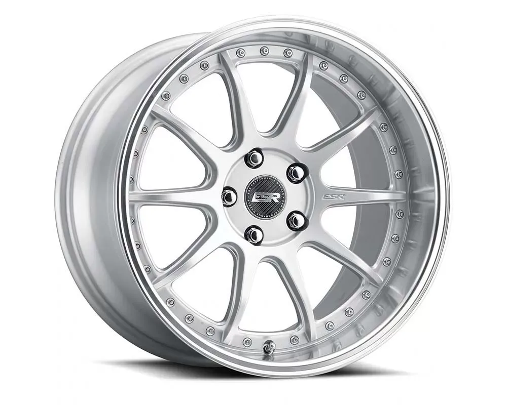 ESR Wheels CS12 Wheel 19x9.5 5x120.6 22mm Hyper Silver | Machined Lip - 99552022 CS12HS-ML 5X1206