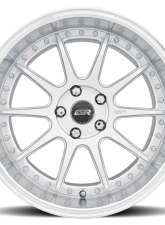 ESR Wheels CS12 Wheel 18x8.5 5x110 30mm Hyper Silver | Machined Lip                                     - 88551430 CS12HS-ML 5X110 - Image 4
