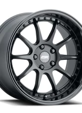 ESR Wheels CS12 Wheel 18x10.5 5x114.3 22mm Matte Black | Gloss Black                                     - 80551422 CS12MBLK-BLK - Image 2