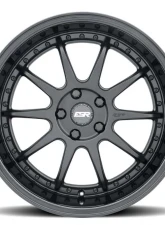 ESR Wheels CS12 Wheel 18x10.5 5x114.3 22mm Matte Black | Gloss Black                                     - 80551422 CS12MBLK-BLK - Image 4