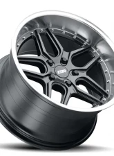 ESR Wheels CS15 Wheel 18x8.5 5x112 30mm Gloss Graphite | Machined Lip                                     - 88551430 CS15GR-ML 5X112 - Image 3