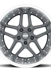 ESR Wheels CS15 Wheel 18x8.5 5x112 30mm Gloss Graphite | Machined Lip                                     - 88551430 CS15GR-ML 5X112 - Image 4