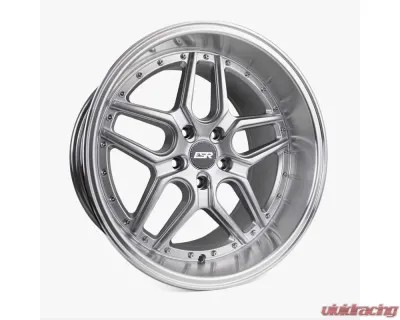ESR Wheels CS15 Wheel 19x8.5 5x108 30mm Hyper Silver | Machined Lip - 98551430 CS15HS-ML 5X108