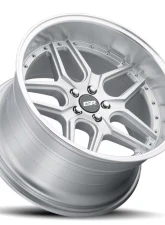ESR Wheels CS15 Wheel 19x8.5 5x108 30mm Hyper Silver | Machined Lip                                     - 98551430 CS15HS-ML 5X108 - Image 3