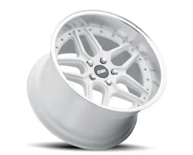 ESR Wheels CS15 Wheel 18x8.5 5x112 35mm Gloss White | Machined Lip