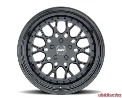 ESR Wheels CS3 Wheel 18x10.5 5x110 22mm Gloss Black | Gloss Black - 80551422 CS3GBLK 5X110