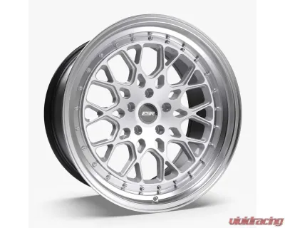 ESR Wheels CS3 Wheel 19x10.5 5x110 22mm Hyper Silver | Machined Lip - 90551422 CS3HS-ML 5X110
