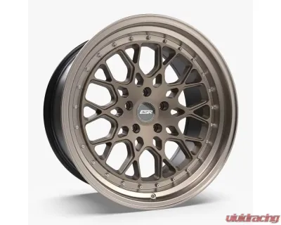 ESR Wheels CS3 Wheel 18x10.5 5x120 22mm Matte Bronze | Machined Lip - 80551422 CS3MBRNZ-ML 5X120