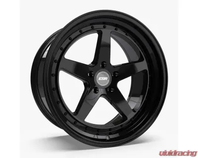 ESR Wheels CS5 Wheel 18x10.5 5x108 22mm Gloss Black | Gloss Black - 80551422 CS5GBLK 5X108
