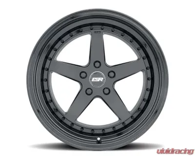 ESR Wheels CS5 Wheel 18x10.5 5x108 22mm Gloss Black | Gloss Black - 80551422 CS5GBLK 5X108