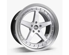 ESR Wheels CS5 Wheel 18x9.5 5x100 35mm Hyper Silver | Machined Lip