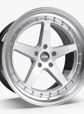 ESR Wheels CS5 Wheel 18x10.5 5x110 22mm Hyper Silver | Machined Lip                                     - 80551422 CS5HS-ML 5X110 - Image 2