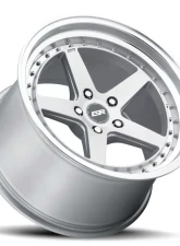 ESR Wheels CS5 Wheel 18x10.5 5x110 22mm Hyper Silver | Machined Lip                                     - 80551422 CS5HS-ML 5X110 - Image 3