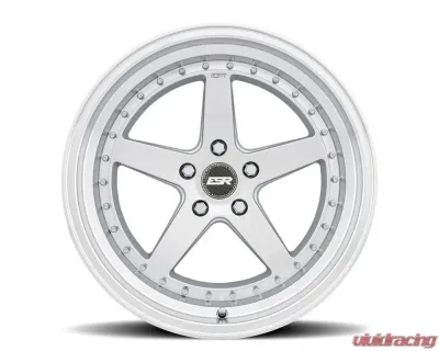 ESR Wheels CS5 Wheel 18x10.5 5x110 22mm Hyper Silver | Machined Lip - 80551422 CS5HS-ML 5X110