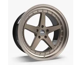 ESR Wheels CS5 Wheel 18x9.5 5x108 22mm Matte Bronze | Machined Lip