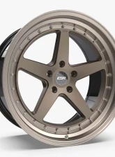 ESR Wheels CS5 Wheel 18x10.5 5x115 22mm Matte Bronze | Machined Lip                                     - 80551422 CS5MBRNZ-ML 5X115 - Image 2