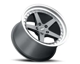 ESR Wheels CS5 Wheel 18x9.5 5x100 35mm Matte Graphite | Machined Lip