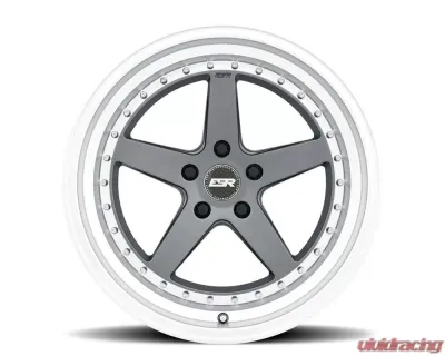 ESR Wheels CS5 Wheel 18x10.5 5x120 22mm Matte Graphite | Machined Lip - 80551422 CS5MGR-ML 5X120