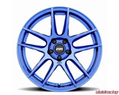 ESR Wheels CS8 Wheel 18x8.5 5x112 30mm Gloss Apex Blue | Gloss Apex Blue - 88551430 CS8APX 5X112