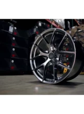 ESR Wheels RF2 Wheel 18x8.5 5x108 30mm Hyper Black | Hyper Black                                     - 88551430 RF2HB 5X108 - Image 3