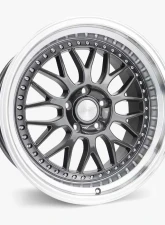 ESR Wheels SR01 Wheel 18x10.5 5x114.3 15mm Gloss Graphite | Machined Lip                                     - 80551415 SR01GM-ML - Image 2