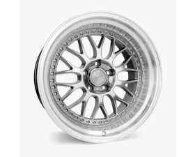 ESR Wheels SR01 Wheel 17x8.5 5x108 30mm Hyper Black | Machined Lip
