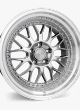 ESR Wheels SR01 Wheel 17x8.5 5x112 30mm Hyper Black | Machined Lip                                     - 78551430 SR01HB-ML 5X112 - Image 2