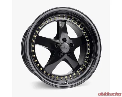 ESR Wheels SR04 Wheel 18x10.5 5x120 22mm Gloss Black | Gloss Black - 80551422 SR04GBLK 5X120