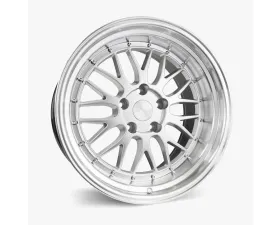 ESR Wheels SR05 Wheel 17x8.5 5x100 30mm Hyper Silver | Machined Lip