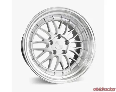 ESR Wheels SR05 Wheel 19x9.5 5x112 22mm Hyper Silver | Machined Lip - 99551422 SR05HS-ML 5X112