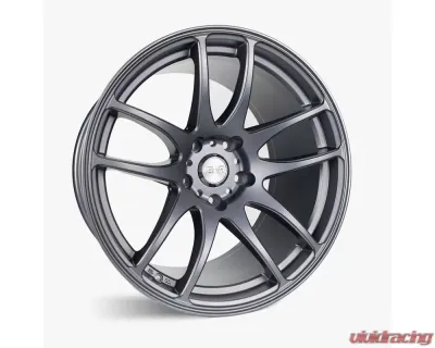 ESR Wheels SR08 Wheel 18x10.5 5x108 15mm Satin Titanium | Satin Titanium - 80551415 SR08ST 5X108