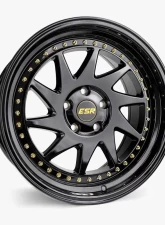 ESR Wheels SR09 Wheel 18x8.5 5x120 30mm Gloss Black | Gloss Black                                     - 88551430 SR09GBLK 5X120 - Image 2