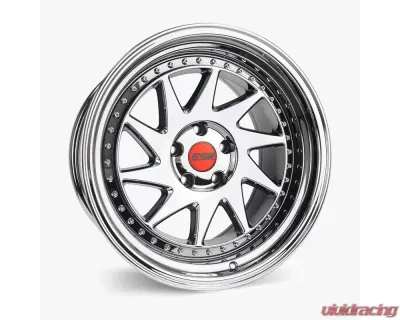 ESR Wheels SR09 Wheel 18x8.5 5x100 30mm Vacuum Gold Chrome | Vacuum Gold Chrome - 88550030 SR09GLCHR