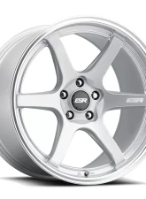 ESR AP6 Hyper Silver Wheel 18x10.5 5x114.3 +30mm                                     - 805111ccapx6hs-ml -5x114.3 - Image 3