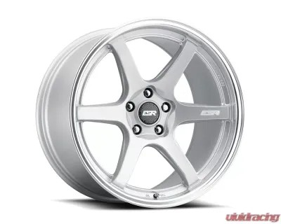 ESR AP6 Hyper Silver Wheel 18x10.5 5x114.3 +30mm - 805111ccapx6hs-ml -5x114.3