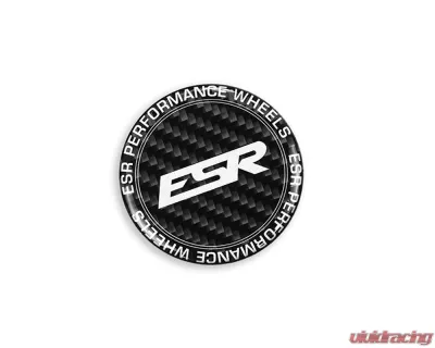ESR Wheels RF Series Carbon Fiber Center Cap - ESR-CARBONCAP