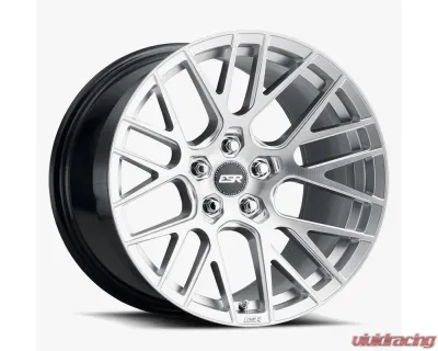 ESR Wheels RF11 Wheel 19x10.5 5x114.3 +22 Brushed Hyper Silver - 90551222 RF11BHS 5X114