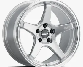 ESR Wheels AP5C Wheel 19x9.5 5x114.3 +35 Hyper Silver Machined Lip