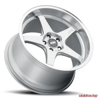 ESR Wheels AP5 Wheel 18x10.5 5x120.6 +22 Hyper Silver Machined Lip - 80551422 APX5HS-ML 5X120.6