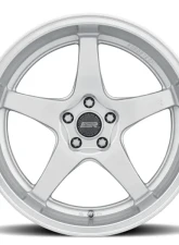 ESR Wheels AP5 Wheel 18x10.5 5x120.6 +22 Hyper Silver Machined Lip                                     - 80551422 APX5HS-ML 5X120.6 - Image 3