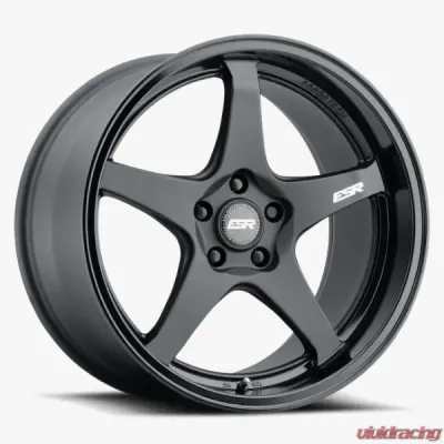 ESR Wheels AP5 Wheel 18x9.5 5x100 +35 Matte Black - 89550035 APX5MBLK