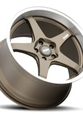 ESR Wheels AP5 Wheel 18x10.5 5x120 +22 Matte Bronze Machined Lip                                     - 80551422 APX5MBRNZ-ML 5X120 - Image 2