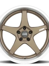 ESR Wheels AP5 Wheel 18x10.5 5x120 +22 Matte Bronze Machined Lip                                     - 80551422 APX5MBRNZ-ML 5X120 - Image 3