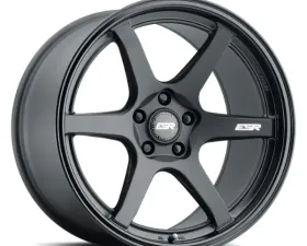 ESR Wheels AP6 Wheel 19x11 5x108 +36 Matte Black Gloss Black Lip