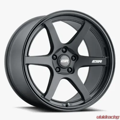 ESR Wheels AP6 Wheel 18x9.5 5x110 +22 Matte Black - 89551422 APX6MBLK 5X110