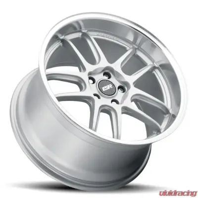 ESR Wheels AP8 Wheel 18x8.5 5x108 +30 Hyper Silver Machined Lip - 88551430 APX8HS-ML 5X108